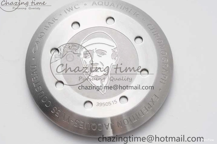 MIROTIME 0105 Aquatimer Chrono SS V6SF 1:1 Best Edition Blue Dial on SS Bracelet A Modern 7032